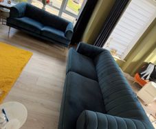 DFS Enchanted 3 Seater & 4 Seater Sofas - Navy