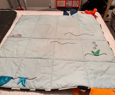 2 pieces ikea playmat