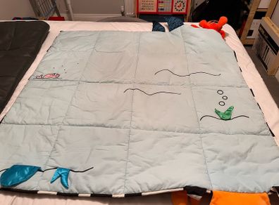 2 pieces ikea playmat