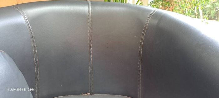 Tub Chair Faux Leather