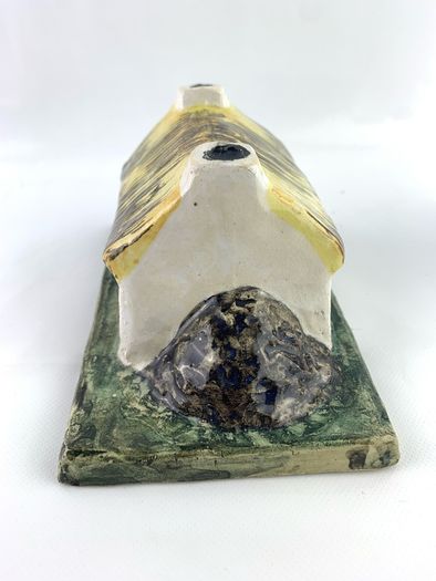 Rare vintage Paul Henry cottage figurine by Peter Brennen