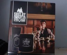 peaky blinders mug and shower set