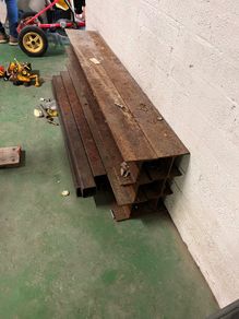 Steel I beams and Box Sections