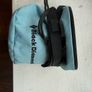 Red chilli climbing shoes and black diamond chalk bag Image 9