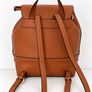 U.S. Polo Assn. Tan Faux-Leather Backpack Image 4