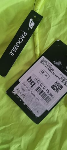 2 Nike ponchos perfect for electric picnic