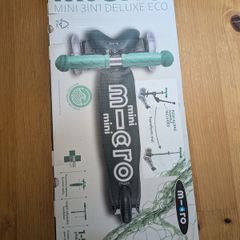 Micro scooter Mini 3 in 1 push along in green