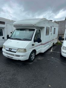 2003 Autostratus Elddis 2.8 JTD-Rear-Fixed-bed