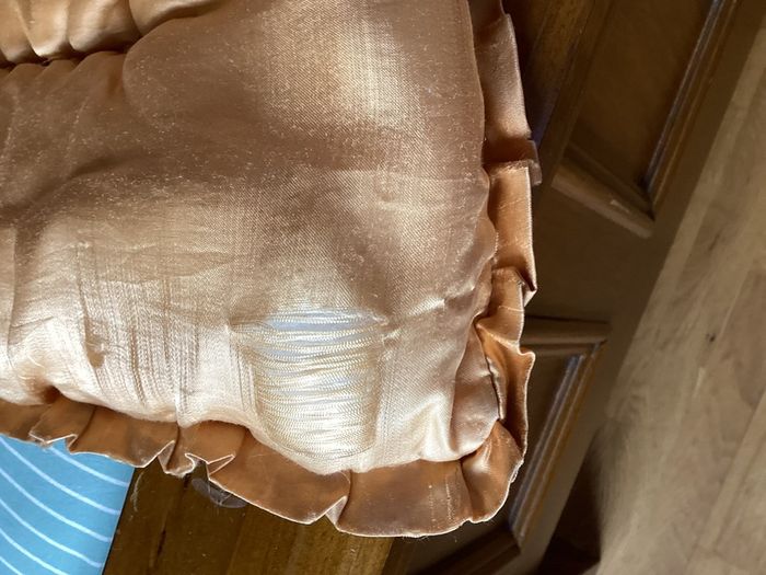 Vintage Slumbalux Satin Padded Quilt