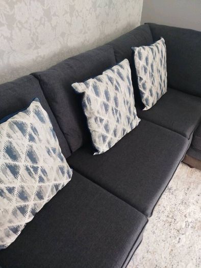 L shaped couch