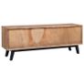 TV Cabinet 120x30x45 cm Solid Teak Image 6