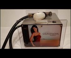 professional spray tan machine and pop up tent