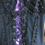 New Two layer Purple/Black Lace Dress Image 5