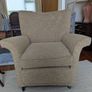 Three seat Cream Couch and Two Armchairs Image 5