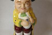Vintage Burlington Ware Ceramic Toby Jug