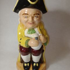 Vintage Burlington Ware Ceramic Toby Jug