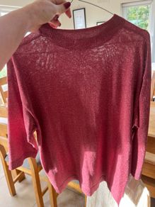 White Stuff Rose Pink Knit