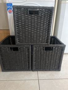 ikea boxes x3