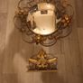 Antique  mirrooe and letter holder Image 3