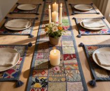Table Runner with Mats