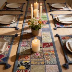 Table Runner with Mats