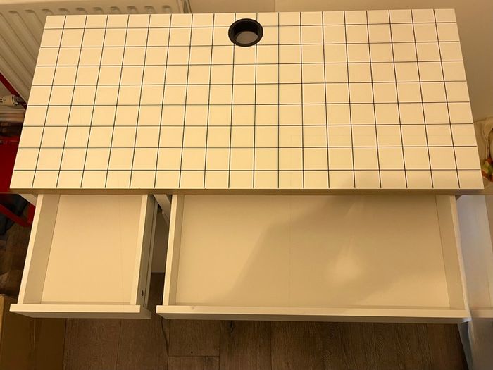 Ikea Micke Desk White 105x50