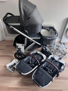 Uppababy Vista Twin Travel System