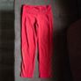 Coral Capri leggings, ruched bum, with mesh details, size 10 Image 2