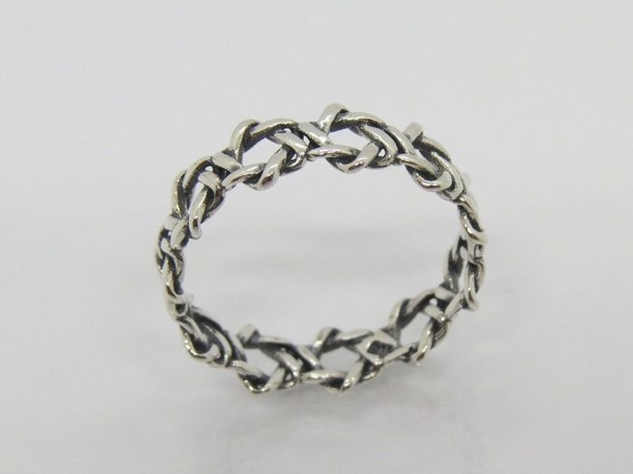 Vintage Silver Ring Star of David