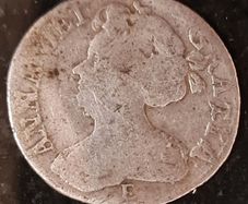 ANNE 1708 - 6 Pence - Anne incl. 'Edinburgh' bust Silver coin