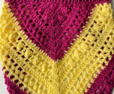 Bohemian Bandana - Scarf - Handmade - Crochet