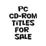 PC CD-Rom Titles  For Quick Sale Image 2