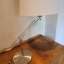 Stainless Steel Adjustable Height Table Lamp Image 2