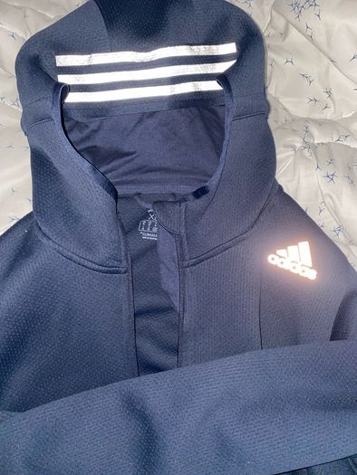 adidas hoodie jacket climaheat SIZE xl