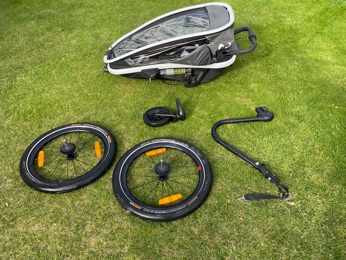 Hamax Outback Buggy and bike trailer