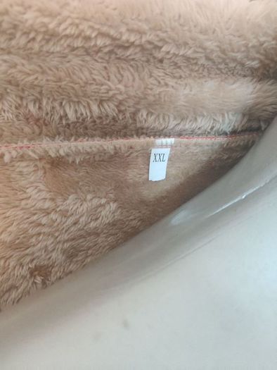 Coral ramones style fur jacket size XXL UK16 EU44 Postage included