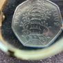 Kew Gardens 50P coin 2009 Genuine Image 4