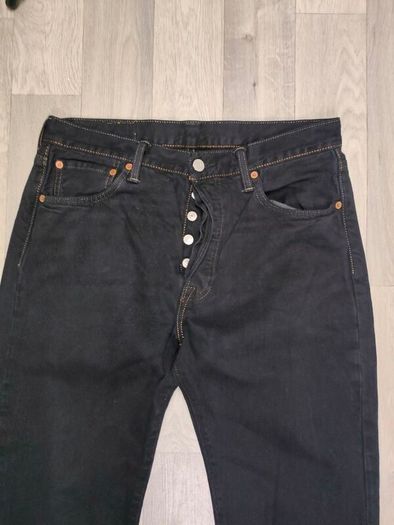 Levis 501 Straight Leg Jeans Mens W32 L33