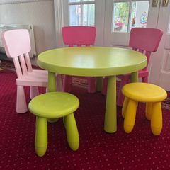 Kids table and chairs