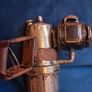 Circa 1900 "British Miller Made" Carbide Rear Safety / Tail Lamp Image 7