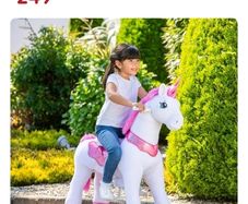 PonyCycle Ride On Unicorn open to offer new only use onces