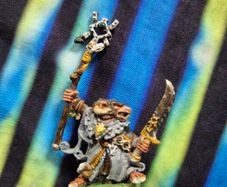 Vintage Warhammer Fantasy Skaven Metal Grey Seer Thanquol painted