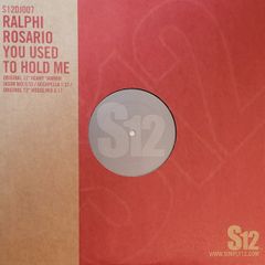 Ralph Rosario-You used to Hold me