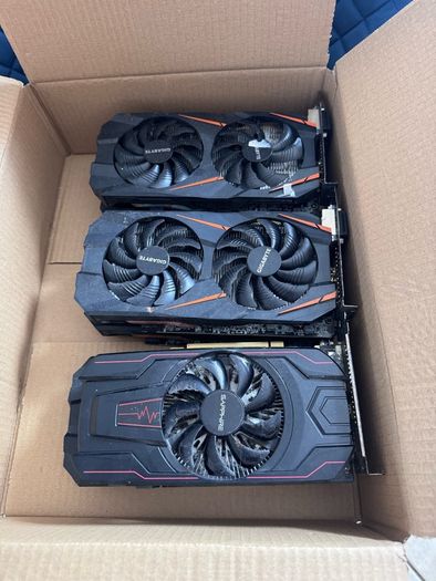 GTX 1060 x5 plus RX 560 untested GPUs