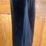 Quiz Long Black Velvet Dress Image 2