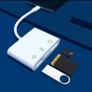 3 in 1 Adapter Type C TF CF SD Memory Card Reader Recorder Compact Flash USB-C Pro Huawei Macbook Image 3
