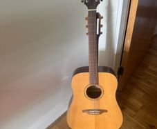 SX Acoustic Guitar with Wooden Stand
