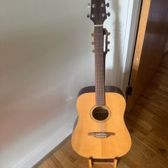 SX Acoustic Guitar with Wooden Stand