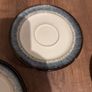 Denby blue saucers 4 in total Image 4