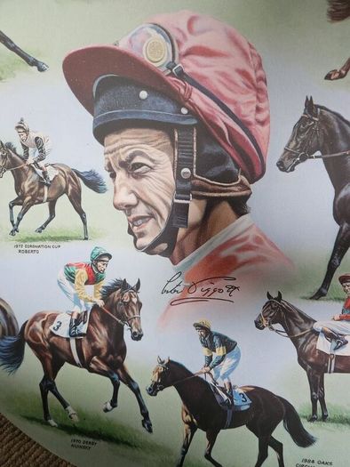 Lester Piggot jockey.